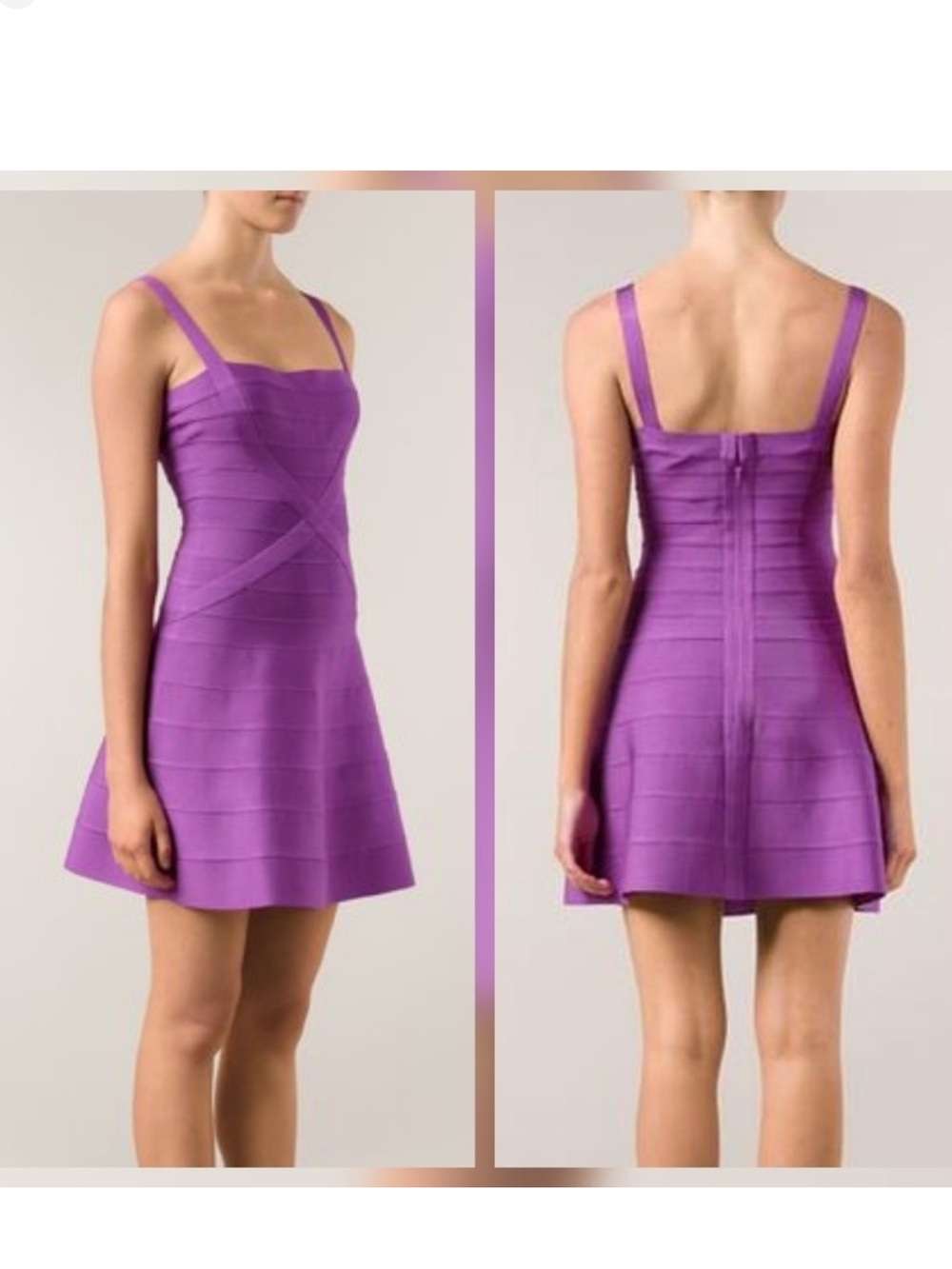 Herve Leger Faith Mini Bandage Dress - Picture 2 of 6